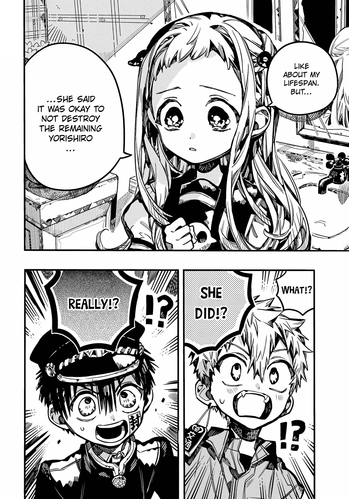 Jibaku Shounen Hanako-kun Chapter 96 page 7 - Chapter 96: Fireworks Party