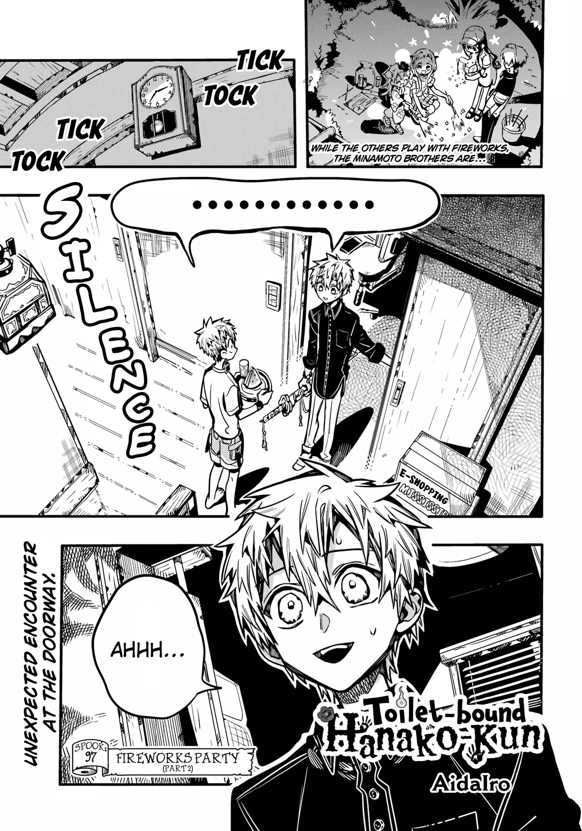 Jibaku Shounen Hanako-kun Chapter 97 page 2 - Chapter 97: Fireworks Party (Part 2)
