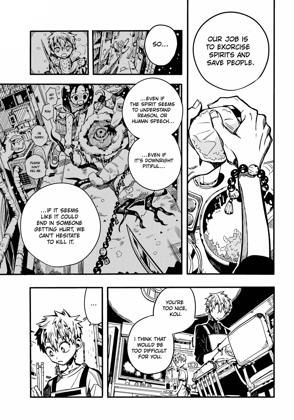 Jibaku Shounen Hanako-kun Chapter 97 page 8 - Chapter 97: Fireworks Party (Part 2)