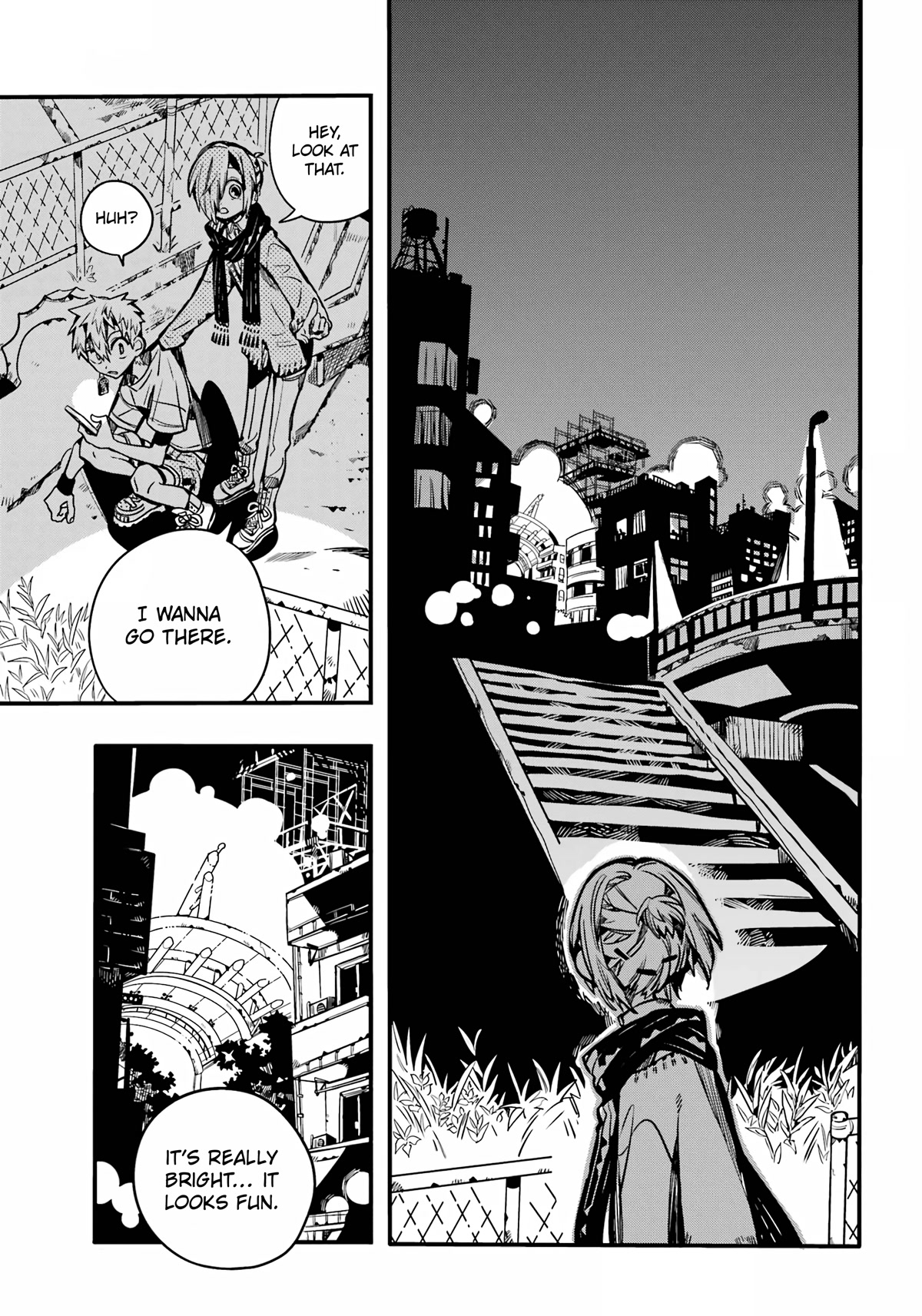 Jibaku Shounen Hanako-kun Chapter 98 page 16 - Chapter 98: Night Out (Part 1)