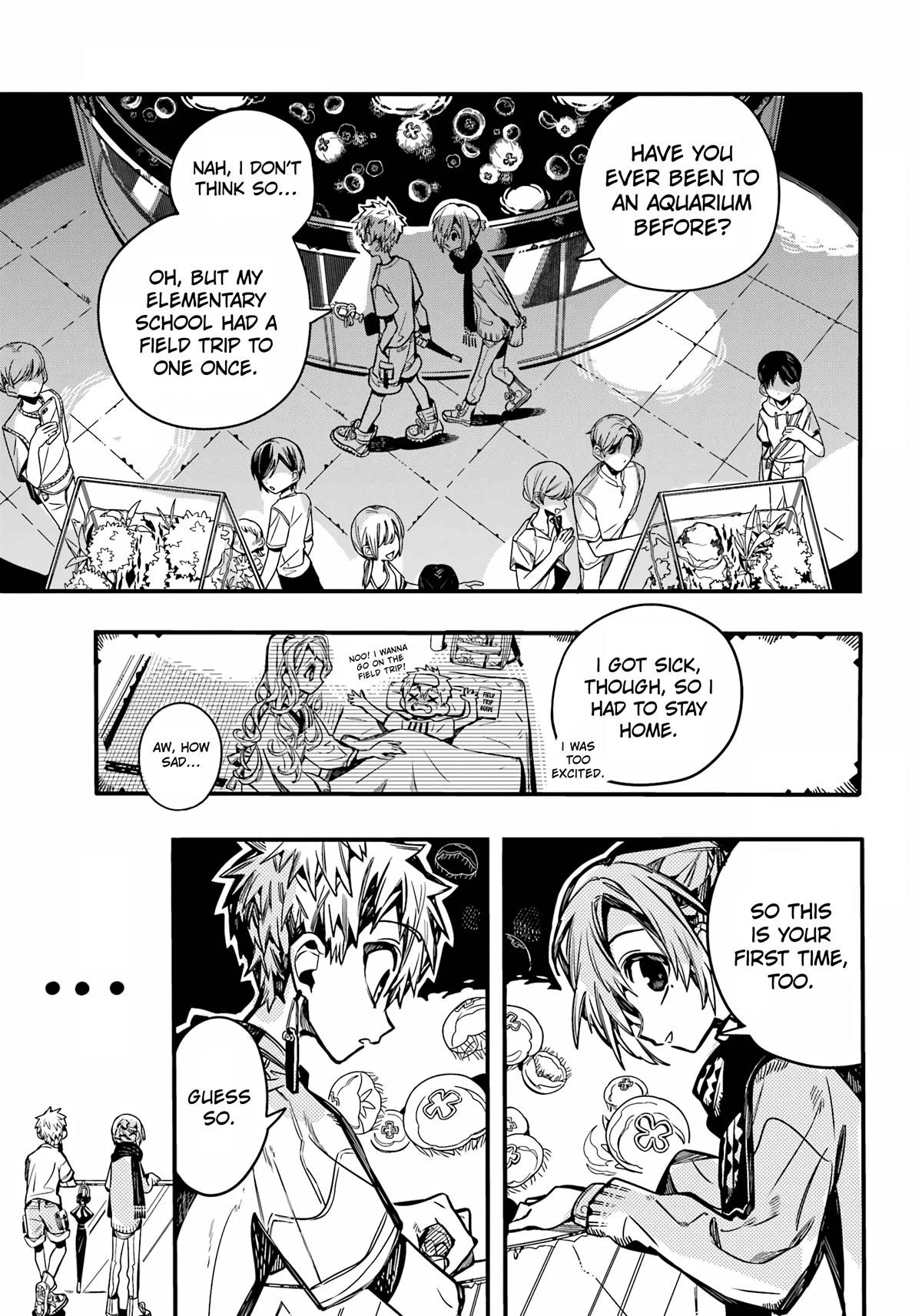 Jibaku Shounen Hanako-kun Chapter 98 page 20 - Chapter 98: Night Out (Part 1)
