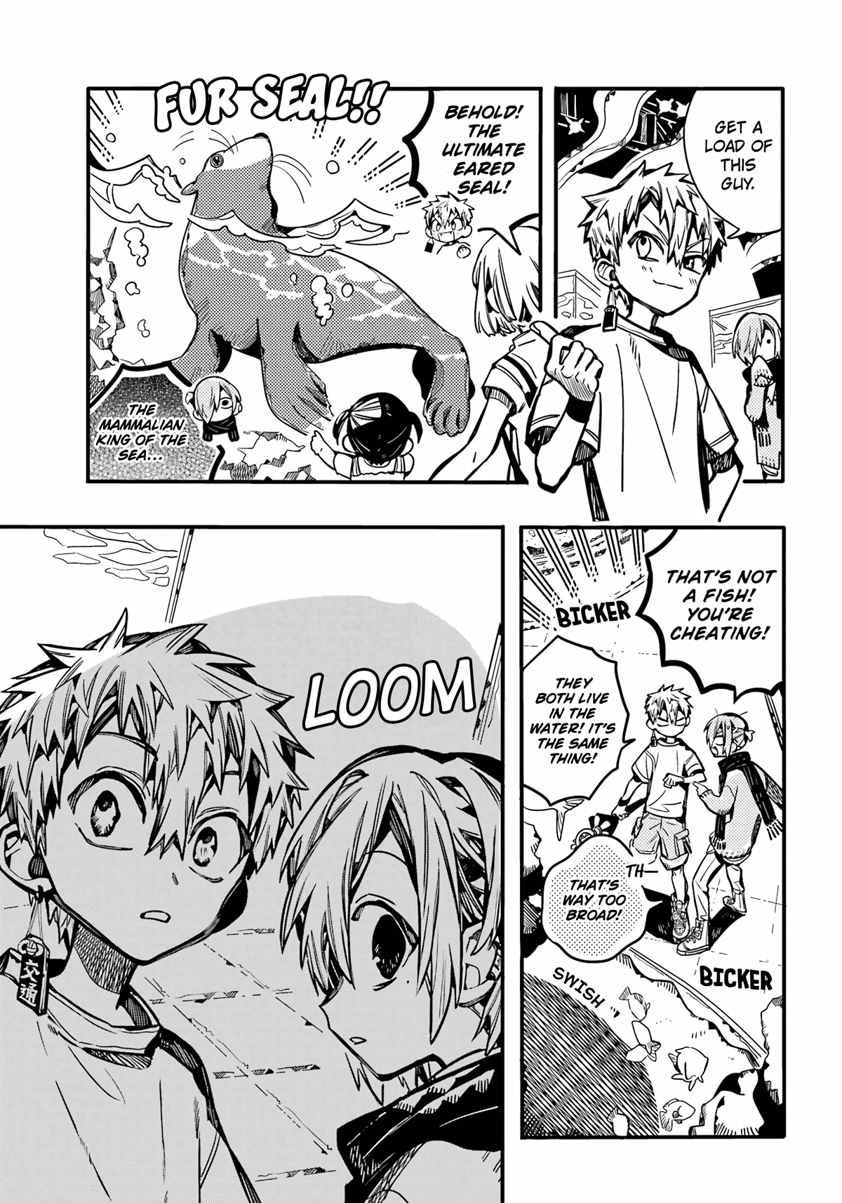 Jibaku Shounen Hanako-kun Chapter 98 page 22 - Chapter 98: Night Out (Part 1)