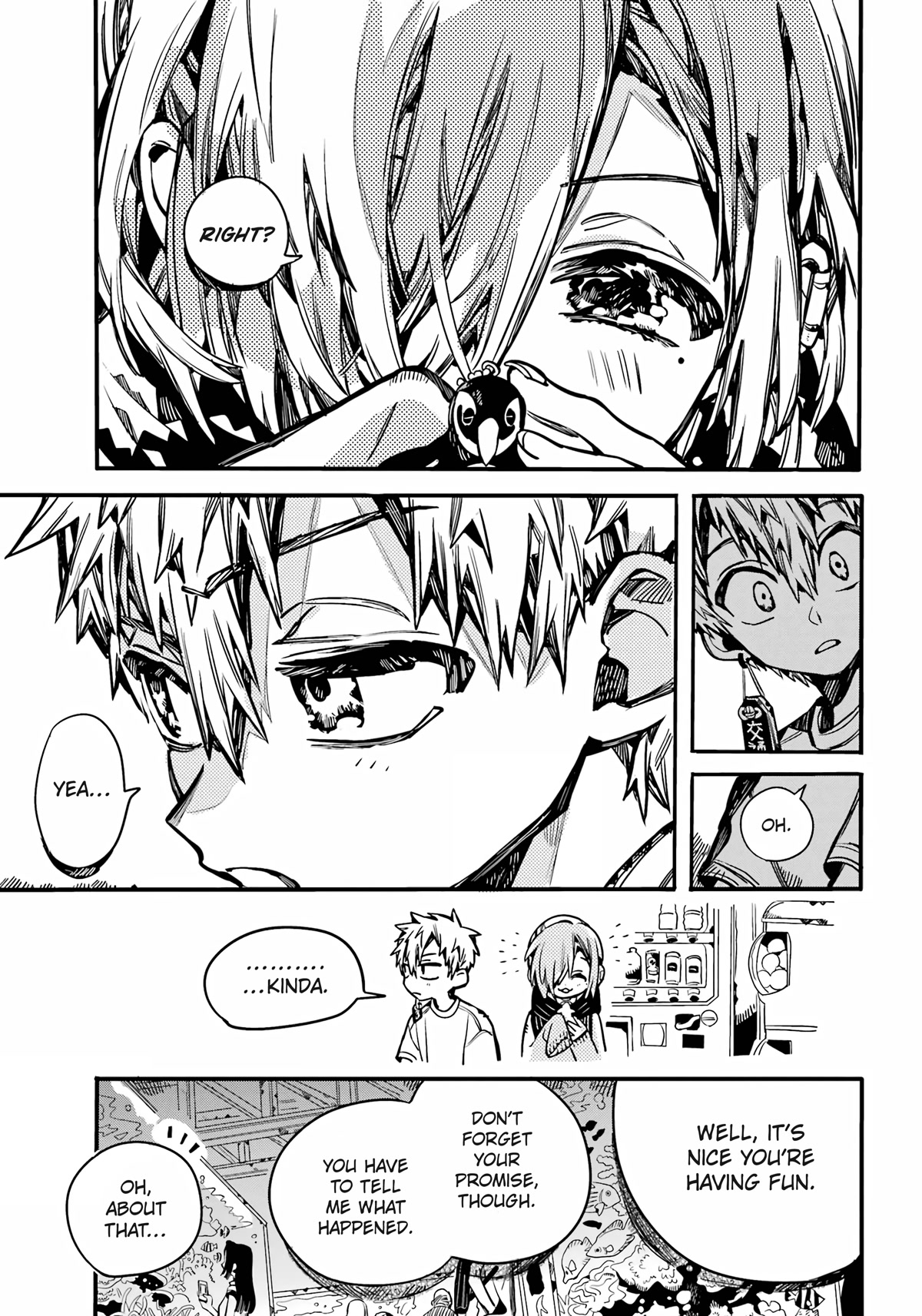 Jibaku Shounen Hanako-kun Chapter 98 page 29 - Chapter 98: Night Out (Part 1)