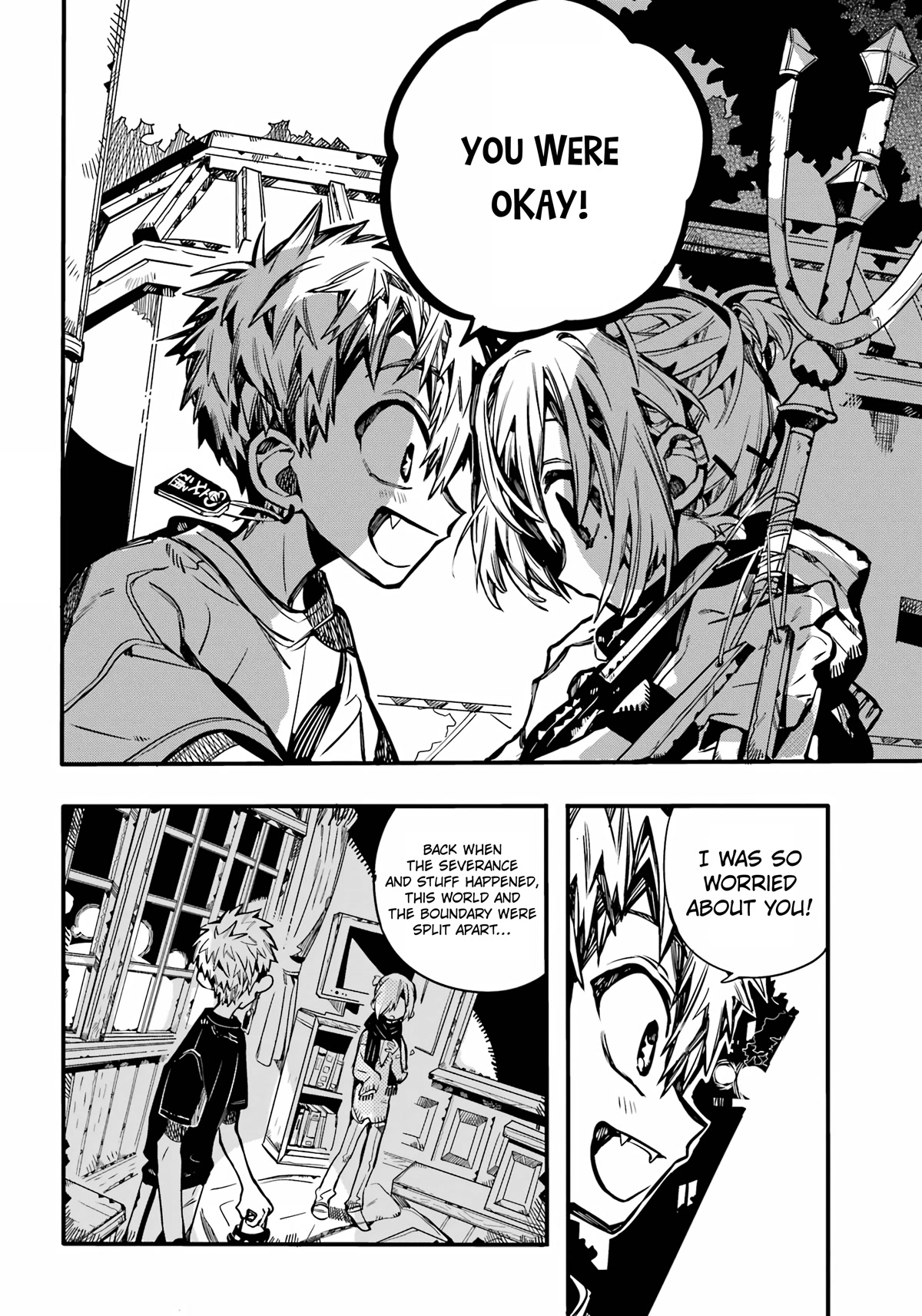 Jibaku Shounen Hanako-kun Chapter 98 page 3 - Chapter 98: Night Out (Part 1)
