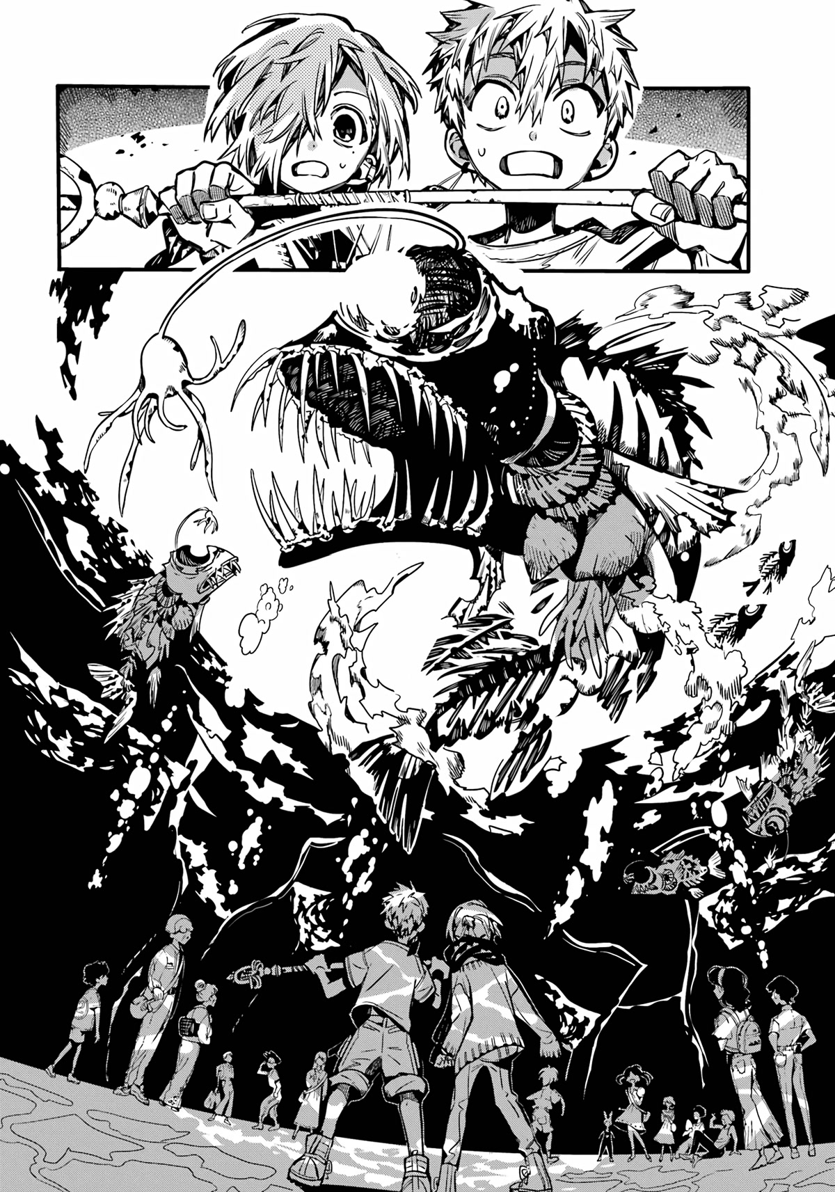 Jibaku Shounen Hanako-kun Chapter 98 page 32 - Chapter 98: Night Out (Part 1)