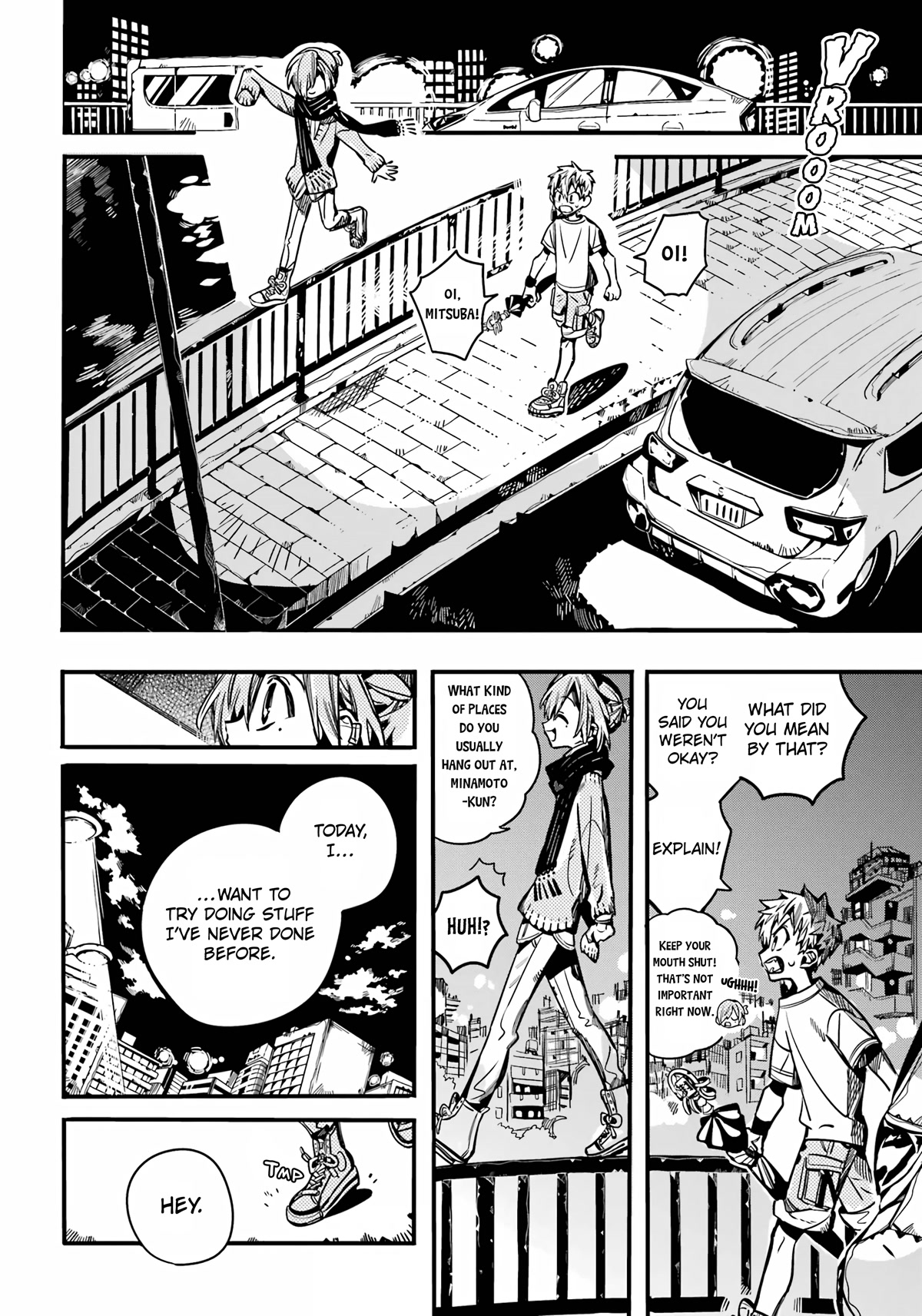 Jibaku Shounen Hanako-kun Chapter 98 page 7 - Chapter 98: Night Out (Part 1)