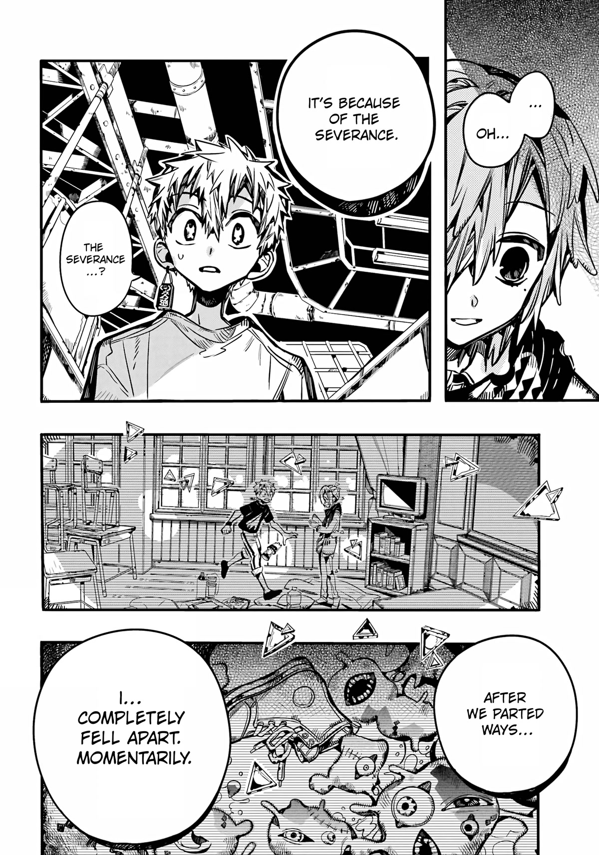 Jibaku Shounen Hanako-kun Chapter 99 page 12 - Chapter 99: Night Out (Part 2)