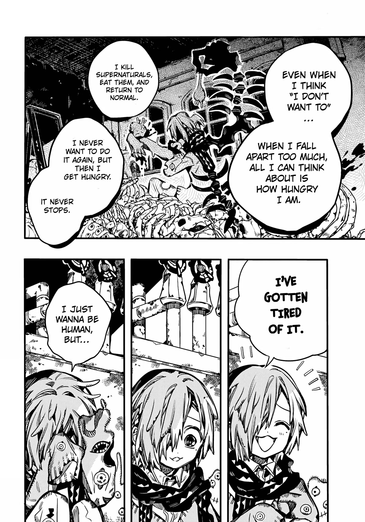 Jibaku Shounen Hanako-kun Chapter 99 page 14 - Chapter 99: Night Out (Part 2)