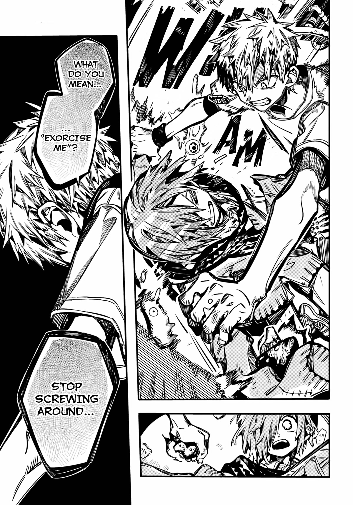 Jibaku Shounen Hanako-kun Chapter 99 page 27 - Chapter 99: Night Out (Part 2)