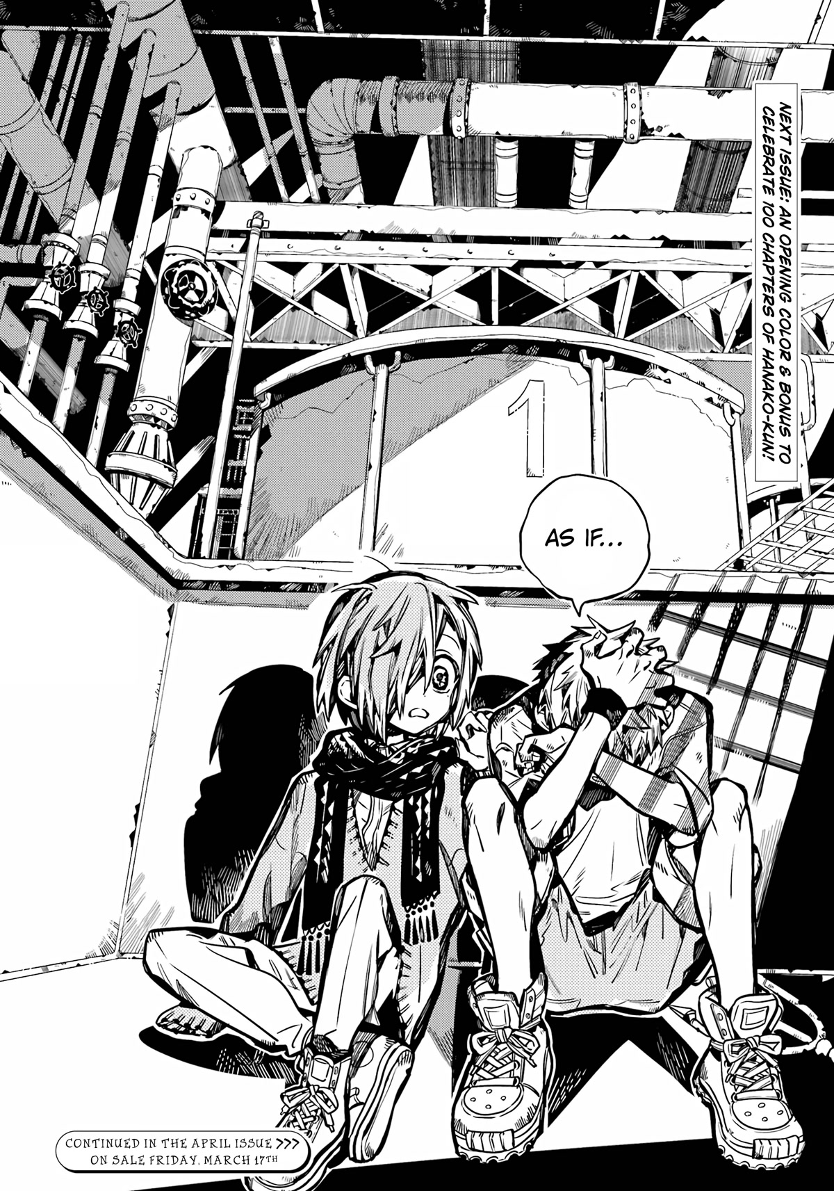Jibaku Shounen Hanako-kun Chapter 99 page 40 - Chapter 99: Night Out (Part 2)
