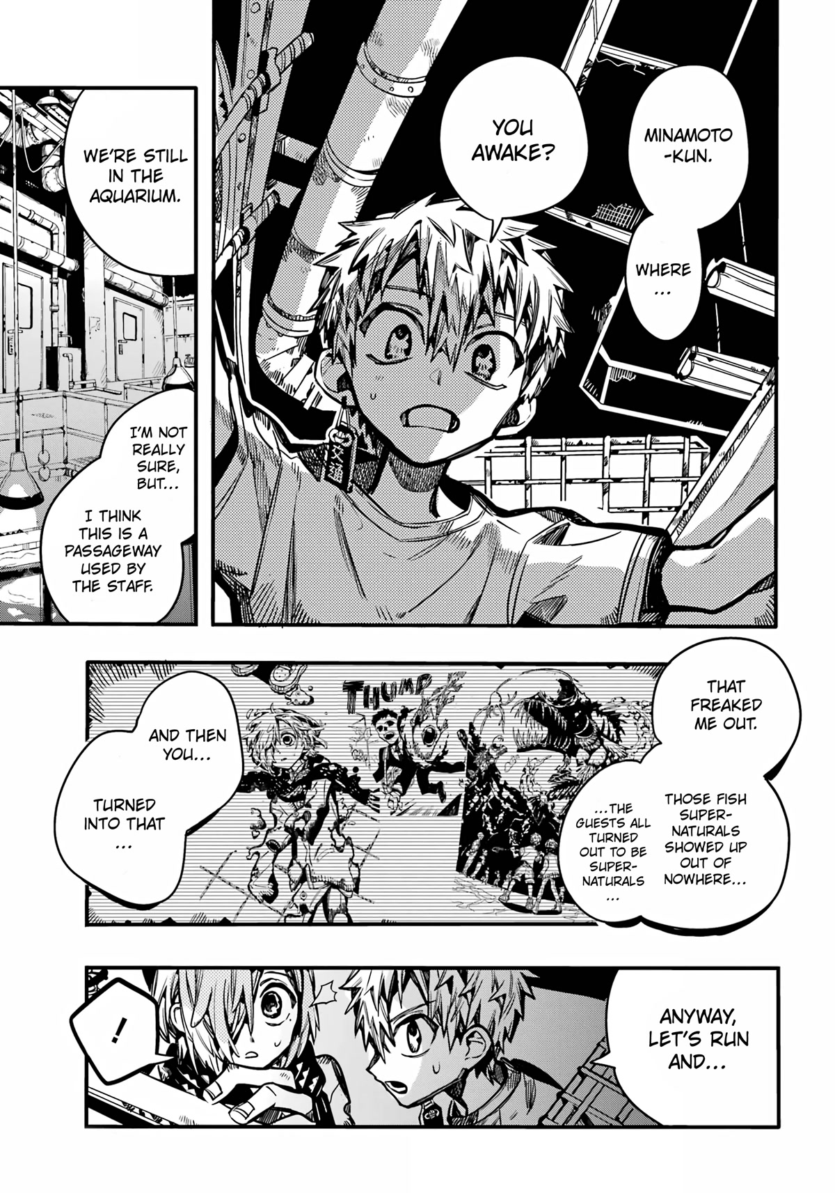 Jibaku Shounen Hanako-kun Chapter 99 page 9 - Chapter 99: Night Out (Part 2)