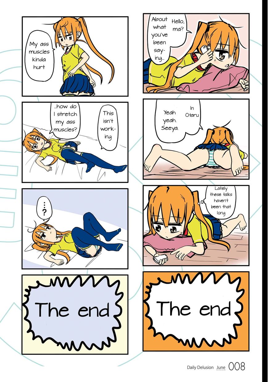 Jibun ga Twintail no Kawaii Onnanoko da to Omoikonde, Kyou no Dekigoto wo 4koma ni Suru Chapter 1 page 10 - Chapter 1 : June's Twintails