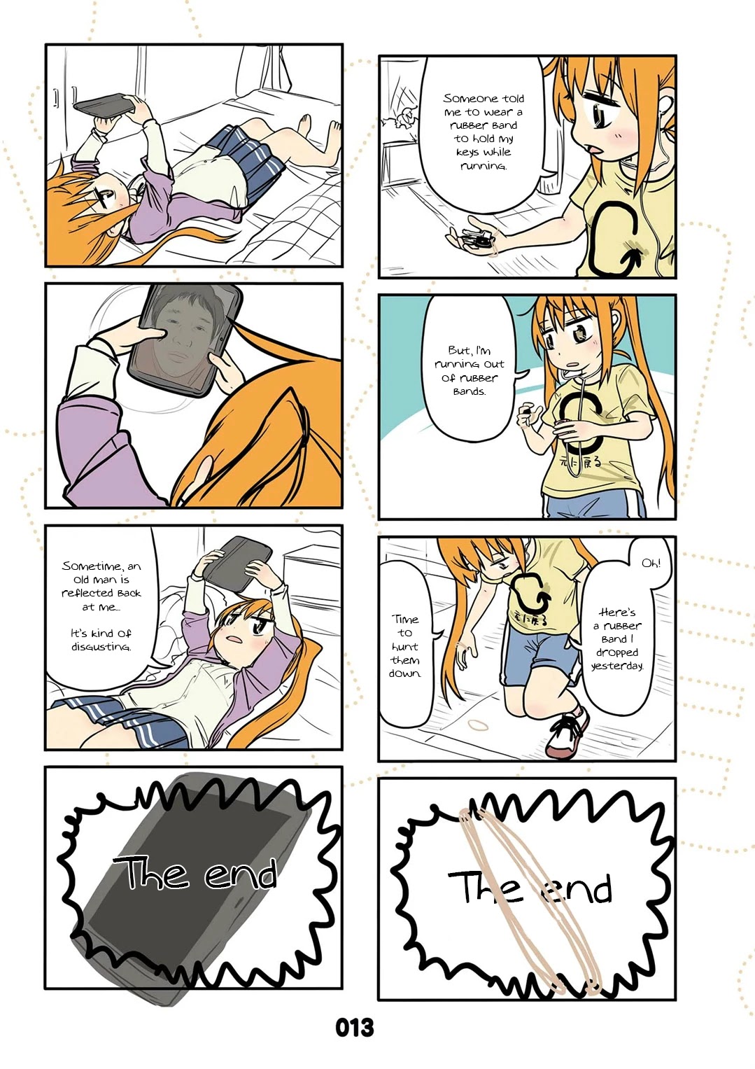 Jibun ga Twintail no Kawaii Onnanoko da to Omoikonde, Kyou no Dekigoto wo 4koma ni Suru Chapter 11.5 page 2 - Chapter 11.5: November's Leftovers