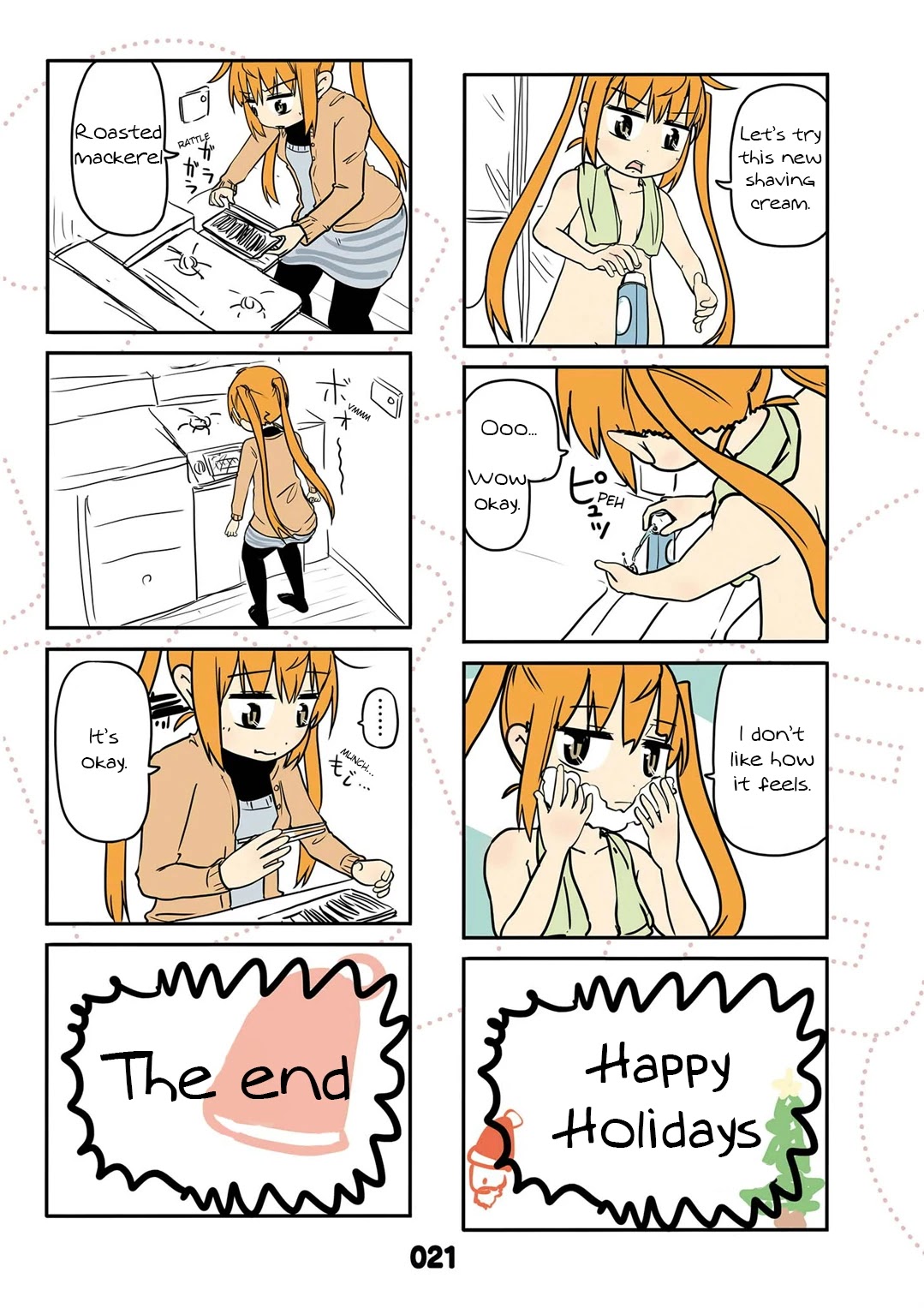 Jibun ga Twintail no Kawaii Onnanoko da to Omoikonde, Kyou no Dekigoto wo 4koma ni Suru Chapter 12 page 7 - Chapter 12: December's Twintails