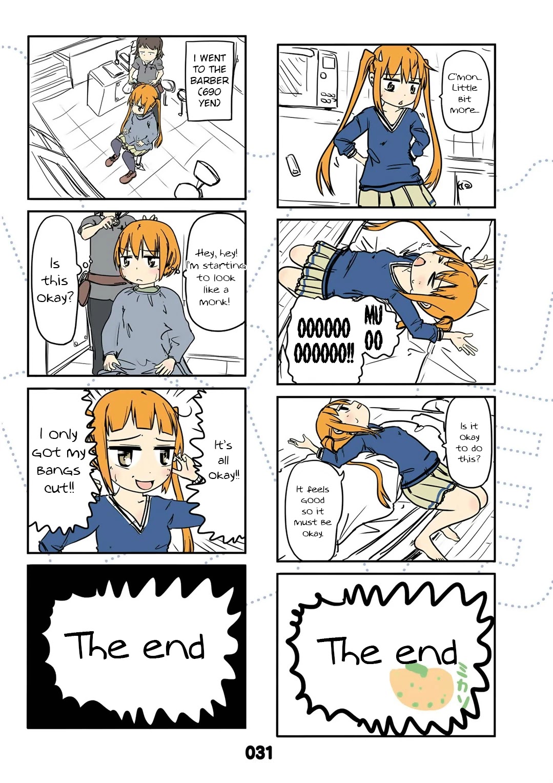 Jibun ga Twintail no Kawaii Onnanoko da to Omoikonde, Kyou no Dekigoto wo 4koma ni Suru Chapter 13 page 5 - Chapter 13: January's Twintails