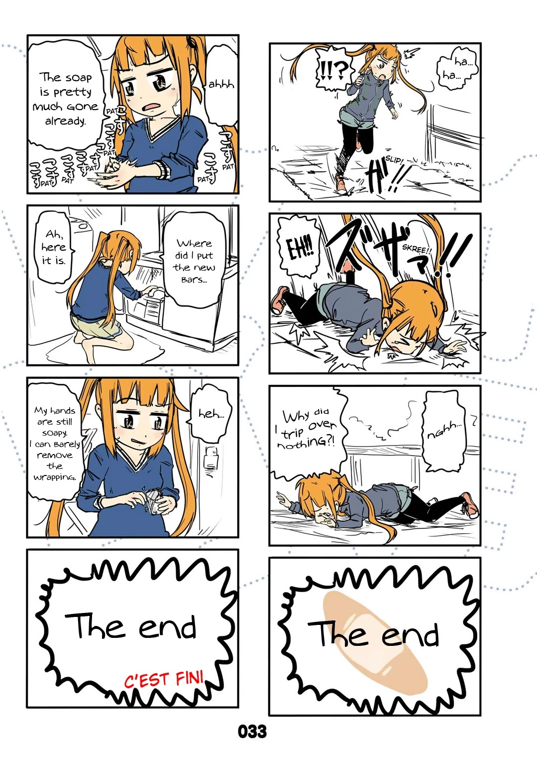 Jibun ga Twintail no Kawaii Onnanoko da to Omoikonde, Kyou no Dekigoto wo 4koma ni Suru Chapter 13 page 7 - Chapter 13: January's Twintails