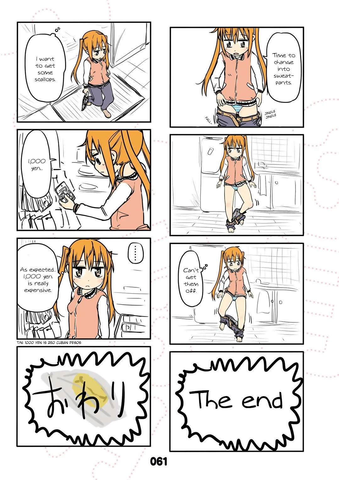 Jibun ga Twintail no Kawaii Onnanoko da to Omoikonde, Kyou no Dekigoto wo 4koma ni Suru Chapter 15 page 7 - Chapter 15: March's Twintails