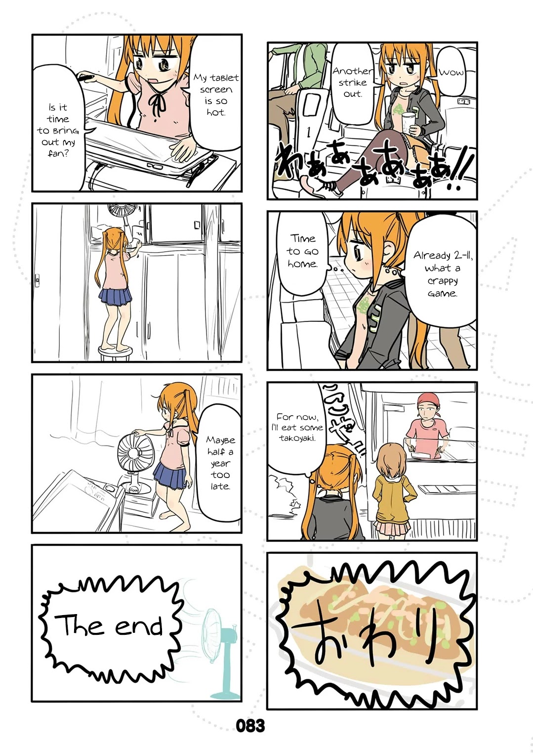 Jibun ga Twintail no Kawaii Onnanoko da to Omoikonde, Kyou no Dekigoto wo 4koma ni Suru Chapter 16.5 page 3 - Chapter 16.5: April's Leftovers