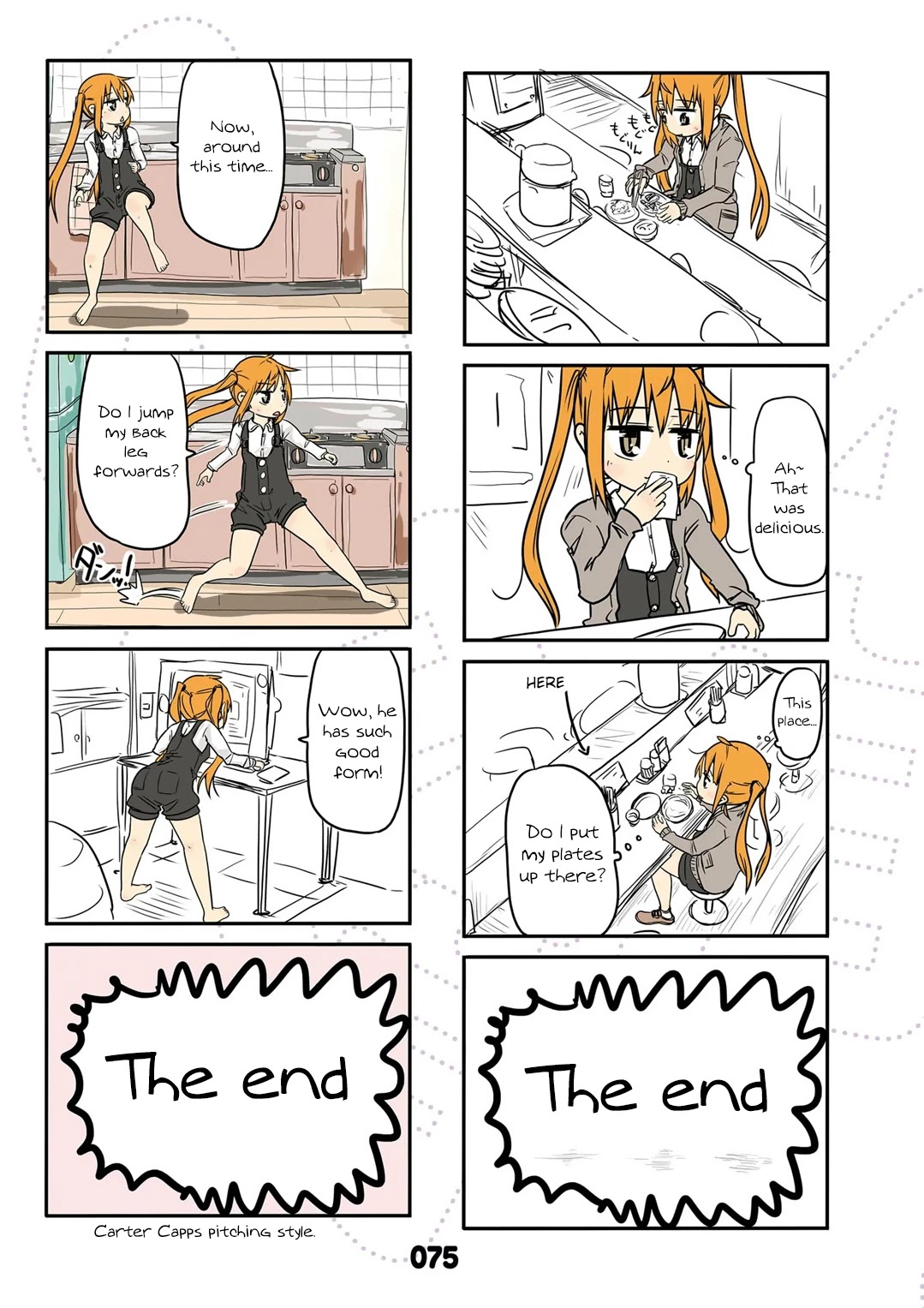Jibun ga Twintail no Kawaii Onnanoko da to Omoikonde, Kyou no Dekigoto wo 4koma ni Suru Chapter 16 page 5 - Chapter 16: April's Twintails