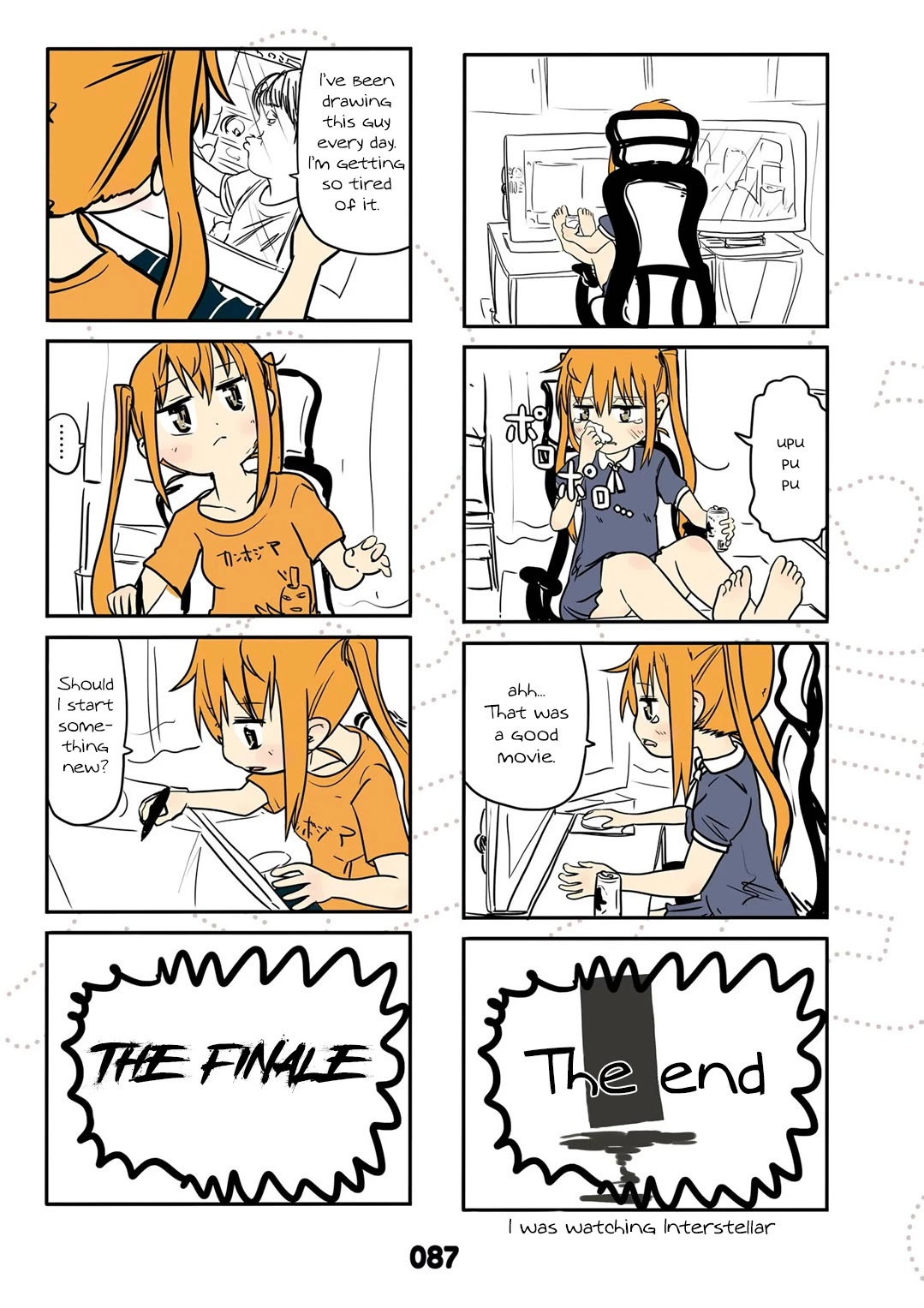 Jibun ga Twintail no Kawaii Onnanoko da to Omoikonde, Kyou no Dekigoto wo 4koma ni Suru Chapter 17 page 3 - Chapter 17: April's Twintails