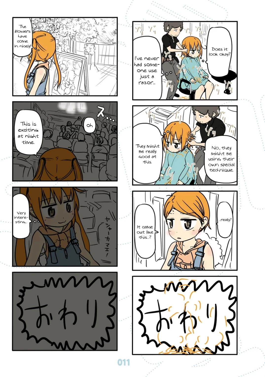 Jibun ga Twintail no Kawaii Onnanoko da to Omoikonde, Kyou no Dekigoto wo 4koma ni Suru Chapter 19 page 12 - Chapter 19: Summer Twintails
