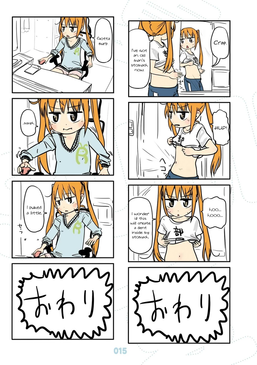 Jibun ga Twintail no Kawaii Onnanoko da to Omoikonde, Kyou no Dekigoto wo 4koma ni Suru Chapter 19 page 16 - Chapter 19: Summer Twintails