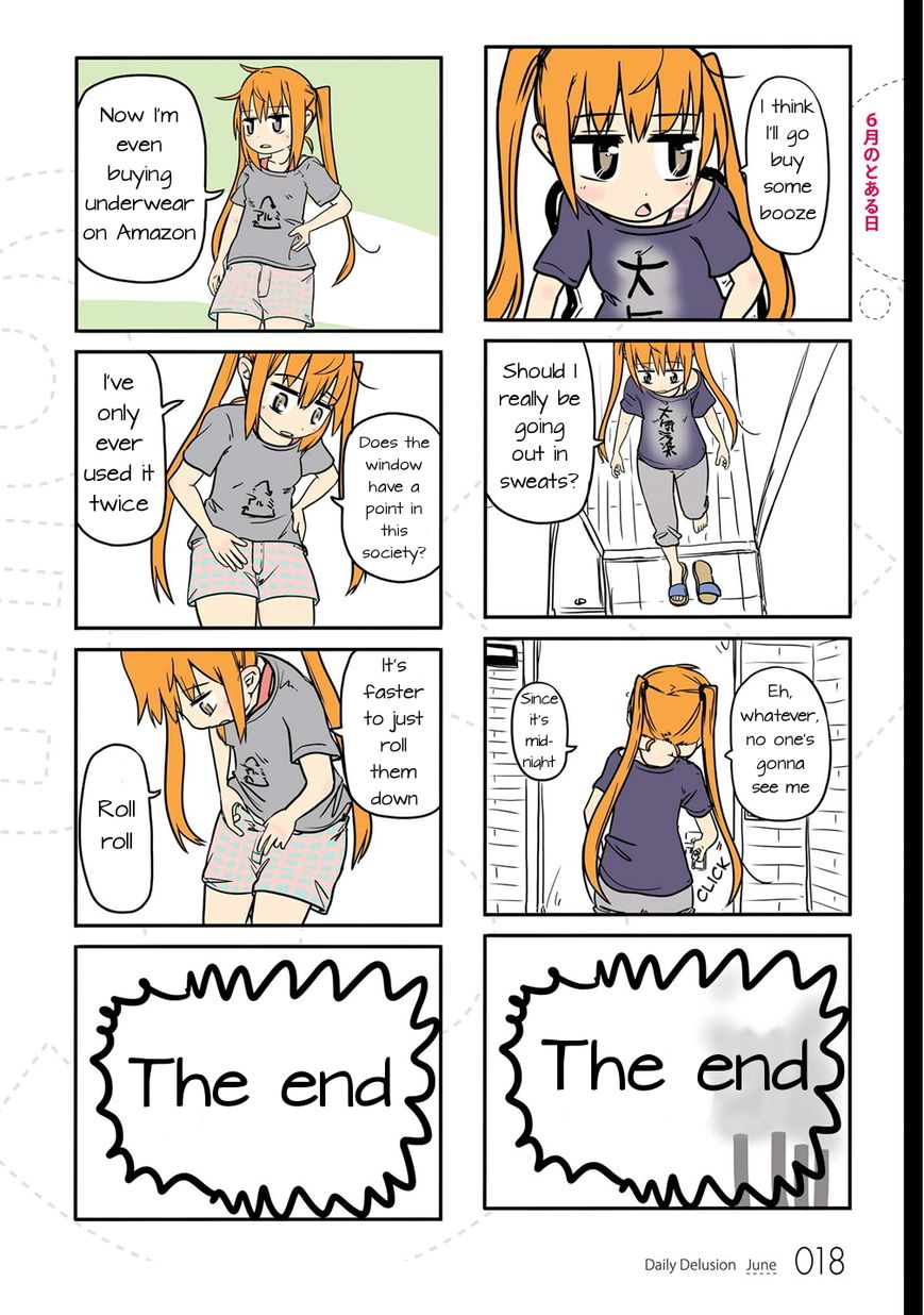 Jibun ga Twintail no Kawaii Onnanoko da to Omoikonde, Kyou no Dekigoto wo 4koma ni Suru Chapter 2 page 7 - Chapter 2 : A Certain Day in June + Character Introduction