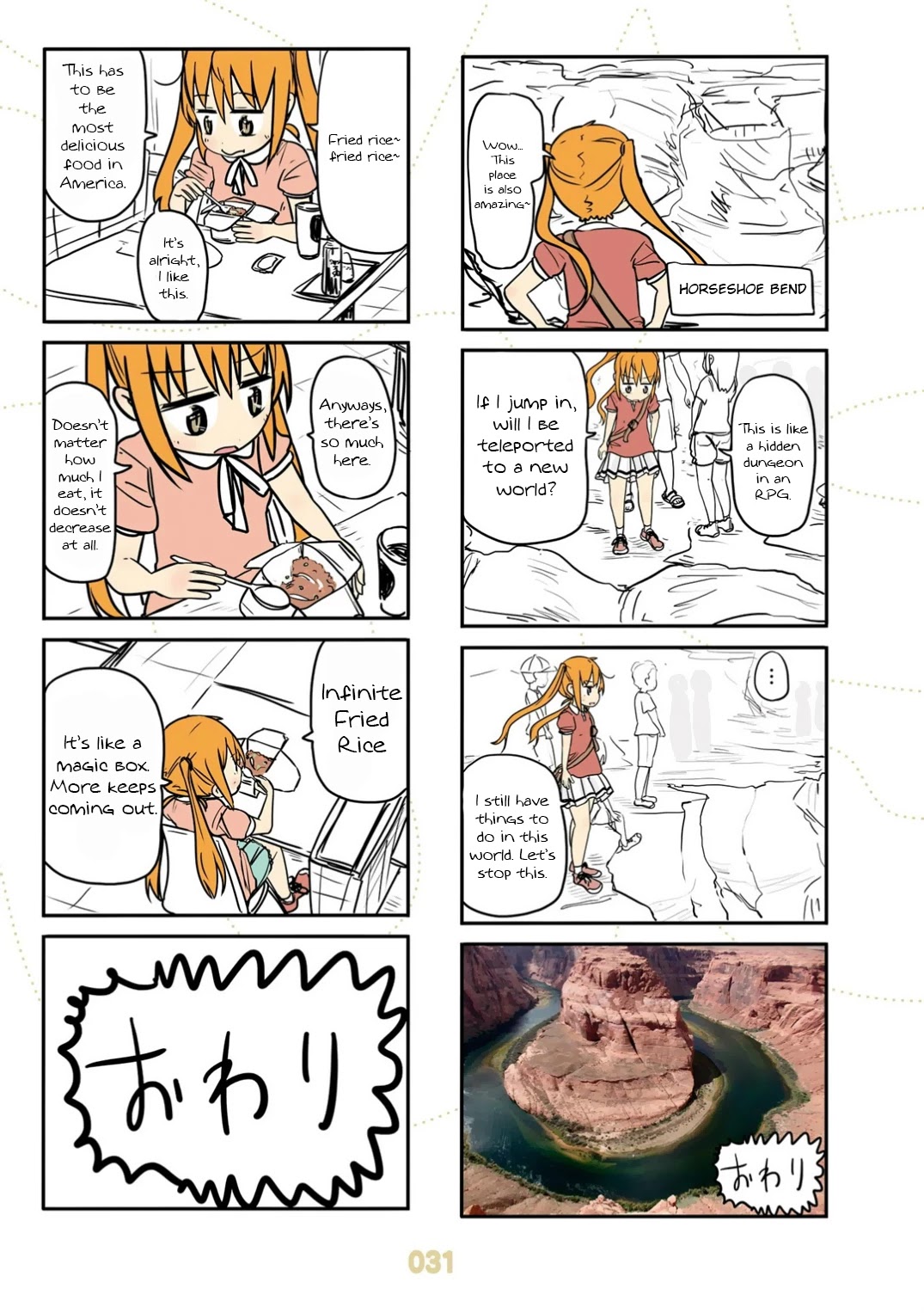 Jibun ga Twintail no Kawaii Onnanoko da to Omoikonde, Kyou no Dekigoto wo 4koma ni Suru Chapter 20 page 11 - Chapter 20: Autumn Twintails