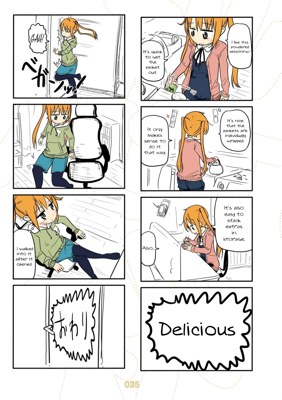 Jibun ga Twintail no Kawaii Onnanoko da to Omoikonde, Kyou no Dekigoto wo 4koma ni Suru Chapter 20 page 15 - Chapter 20: Autumn Twintails
