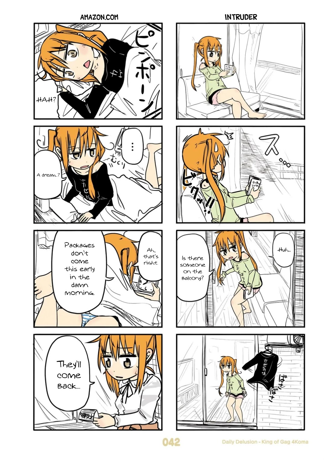 Jibun ga Twintail no Kawaii Onnanoko da to Omoikonde, Kyou no Dekigoto wo 4koma ni Suru Chapter 21 page 2 - Chapter 21: 4koma Twintails