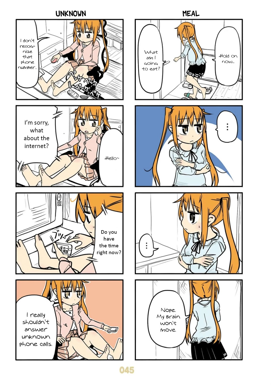 Jibun ga Twintail no Kawaii Onnanoko da to Omoikonde, Kyou no Dekigoto wo 4koma ni Suru Chapter 21 page 5 - Chapter 21: 4koma Twintails