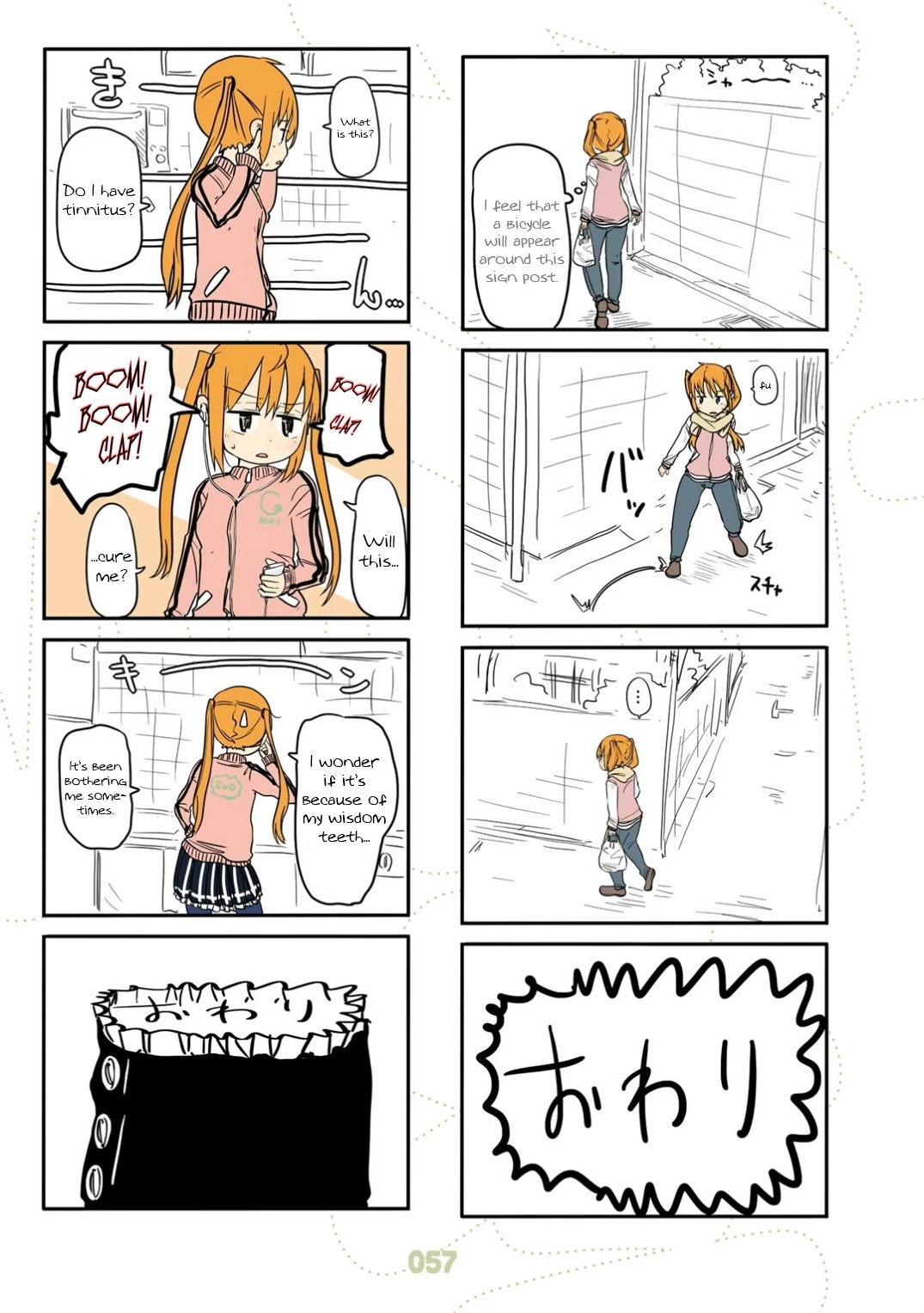 Jibun ga Twintail no Kawaii Onnanoko da to Omoikonde, Kyou no Dekigoto wo 4koma ni Suru Chapter 22 page 10 - Chapter 22: Winter Twintails