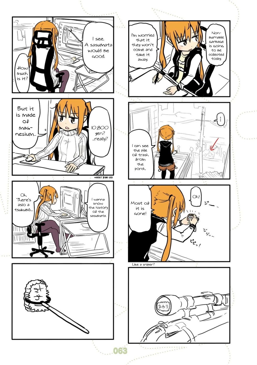 Jibun ga Twintail no Kawaii Onnanoko da to Omoikonde, Kyou no Dekigoto wo 4koma ni Suru Chapter 22 page 16 - Chapter 22: Winter Twintails