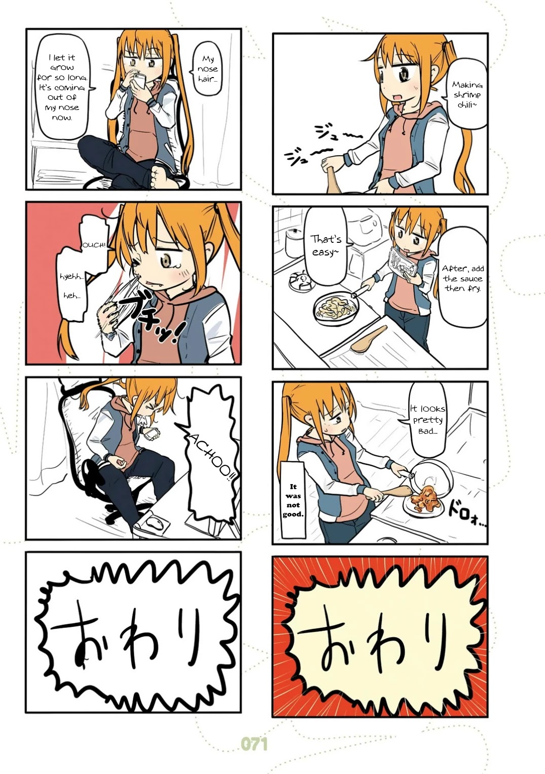 Jibun ga Twintail no Kawaii Onnanoko da to Omoikonde, Kyou no Dekigoto wo 4koma ni Suru Chapter 22 page 24 - Chapter 22: Winter Twintails