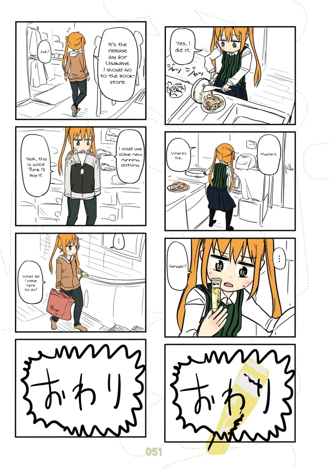 Jibun ga Twintail no Kawaii Onnanoko da to Omoikonde, Kyou no Dekigoto wo 4koma ni Suru Chapter 22 page 4 - Chapter 22: Winter Twintails