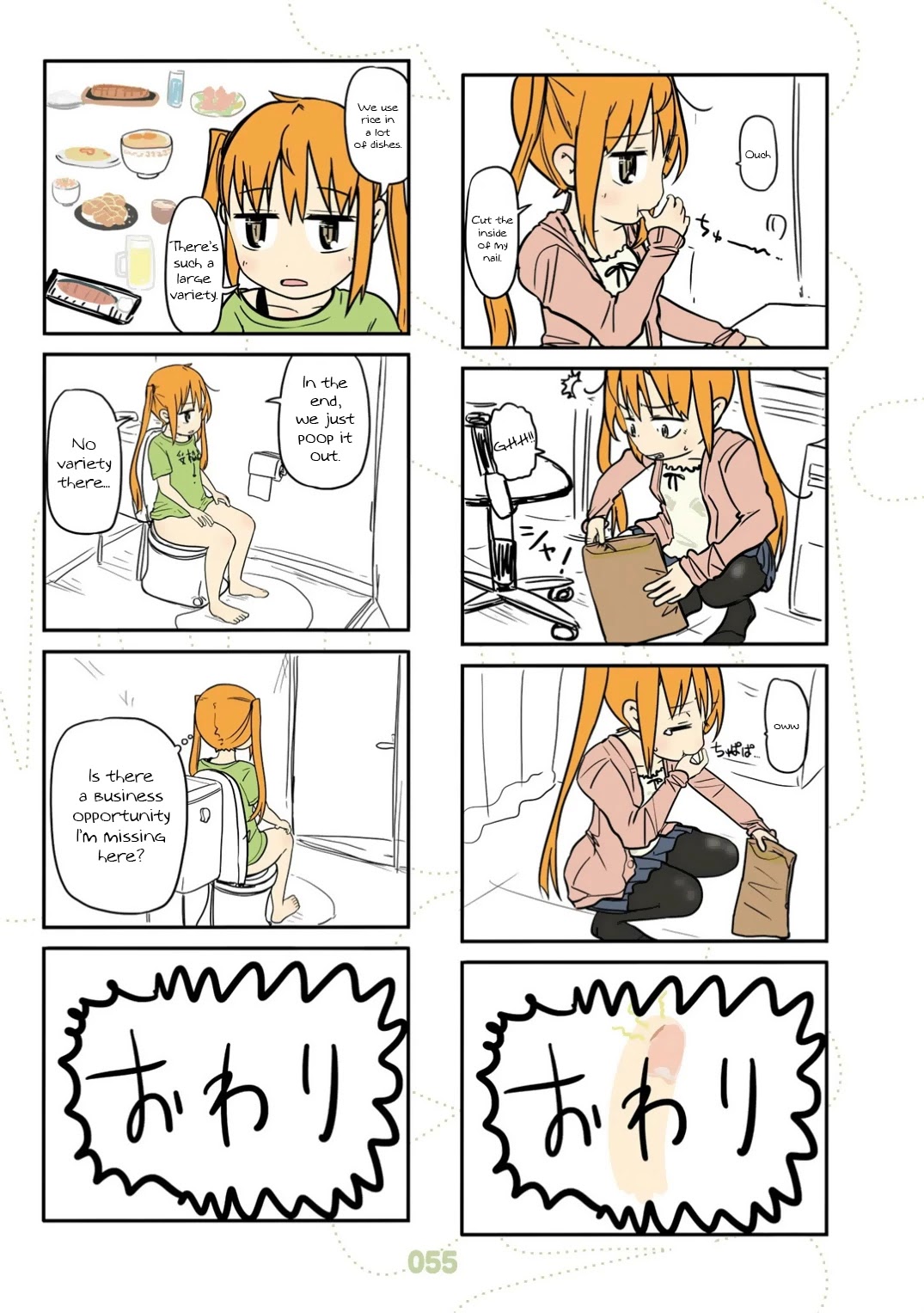 Jibun ga Twintail no Kawaii Onnanoko da to Omoikonde, Kyou no Dekigoto wo 4koma ni Suru Chapter 22 page 8 - Chapter 22: Winter Twintails