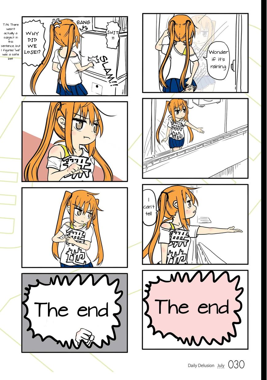 Jibun ga Twintail no Kawaii Onnanoko da to Omoikonde, Kyou no Dekigoto wo 4koma ni Suru Chapter 3 page 10 - Chapter 3 : July's Twintails