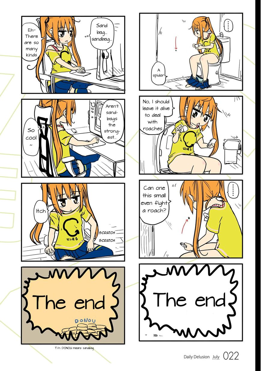 Jibun ga Twintail no Kawaii Onnanoko da to Omoikonde, Kyou no Dekigoto wo 4koma ni Suru Chapter 3 page 2 - Chapter 3 : July's Twintails
