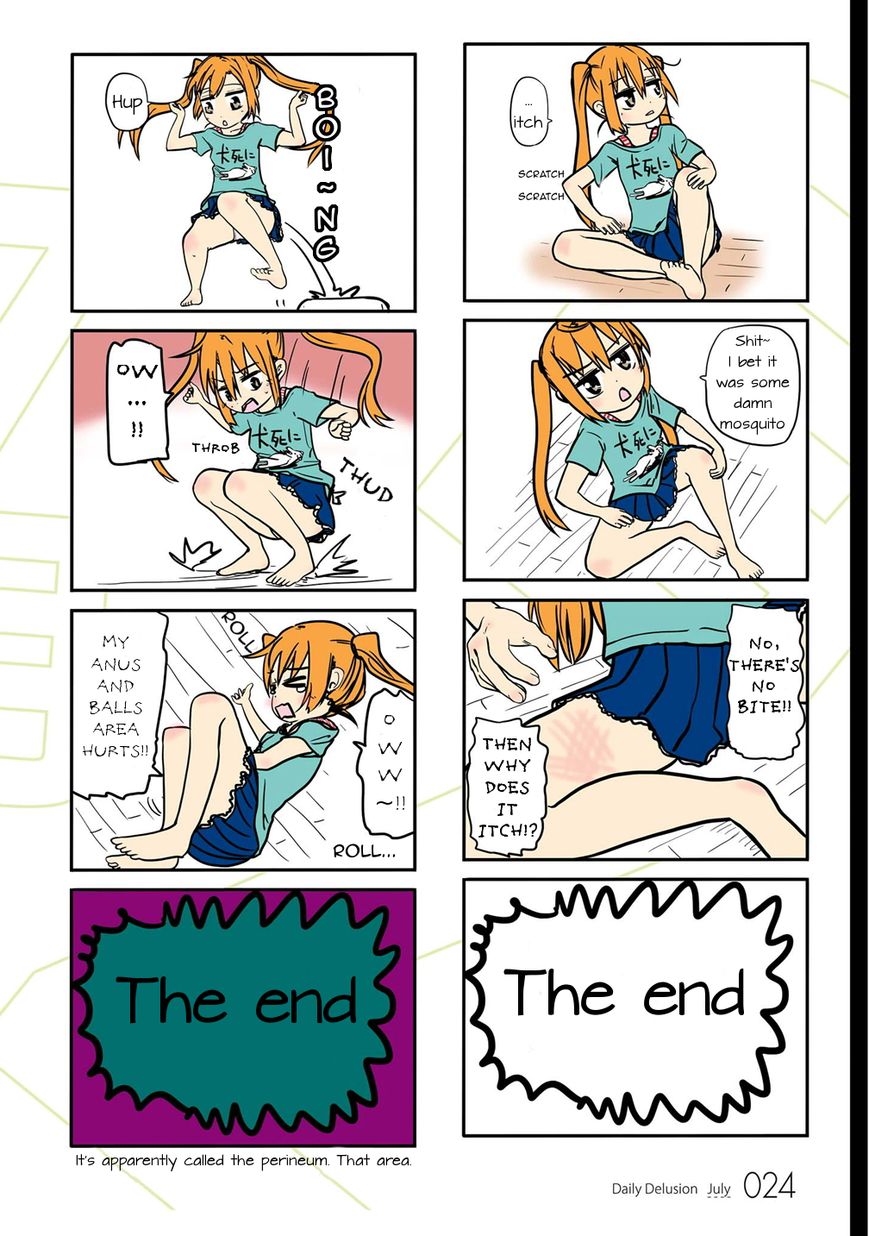 Jibun ga Twintail no Kawaii Onnanoko da to Omoikonde, Kyou no Dekigoto wo 4koma ni Suru Chapter 3 page 4 - Chapter 3 : July's Twintails