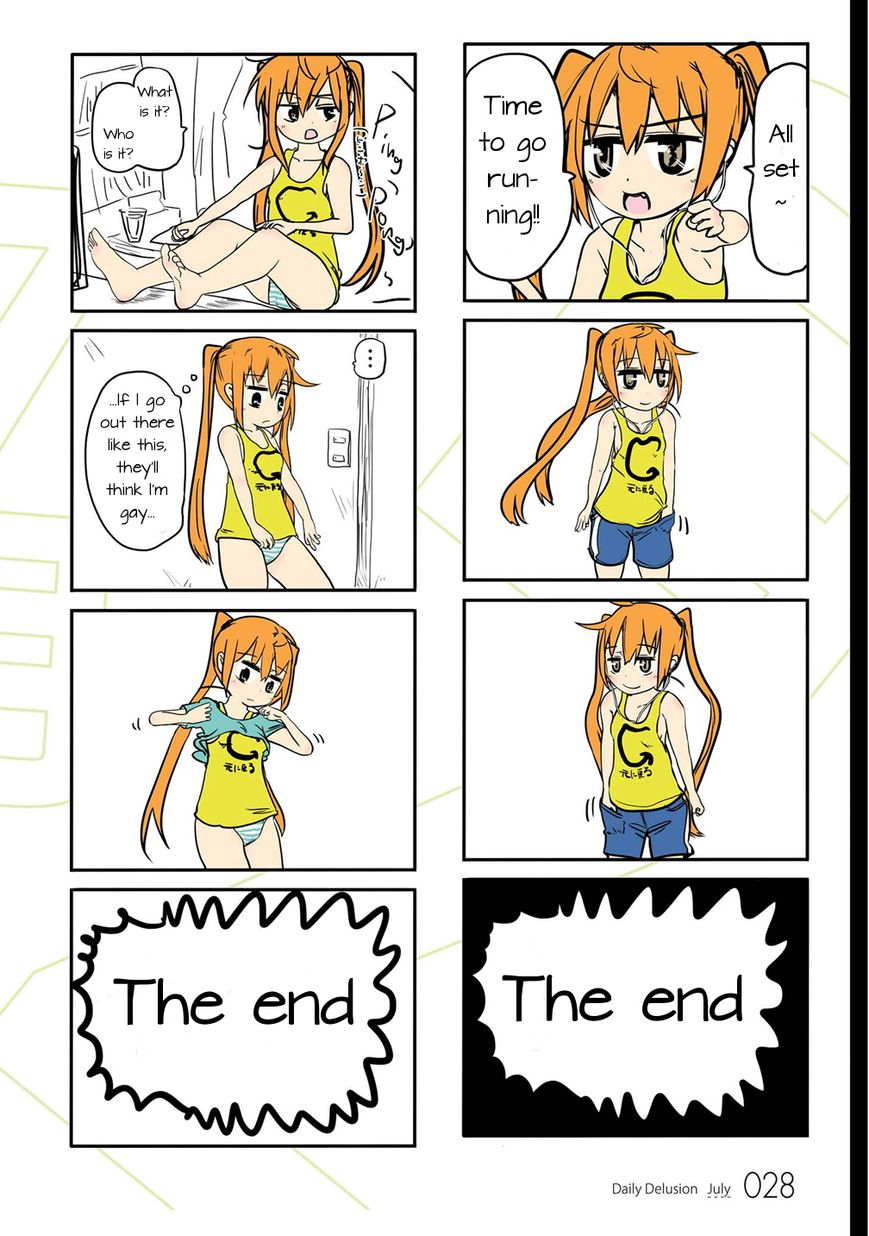 Jibun ga Twintail no Kawaii Onnanoko da to Omoikonde, Kyou no Dekigoto wo 4koma ni Suru Chapter 3 page 8 - Chapter 3 : July's Twintails