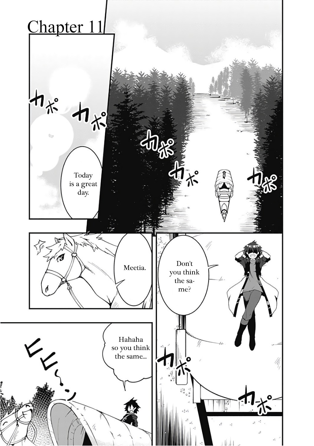 Jichou shinai Motoyuusha no Tsuyokute Tanoshii New Game Chapter 11 page 1 - Chapter 11