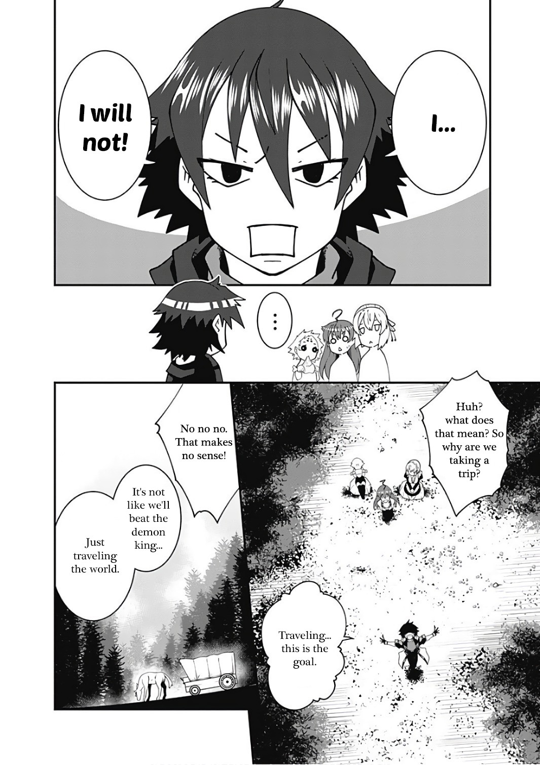 Jichou shinai Motoyuusha no Tsuyokute Tanoshii New Game Chapter 11 page 6 - Chapter 11