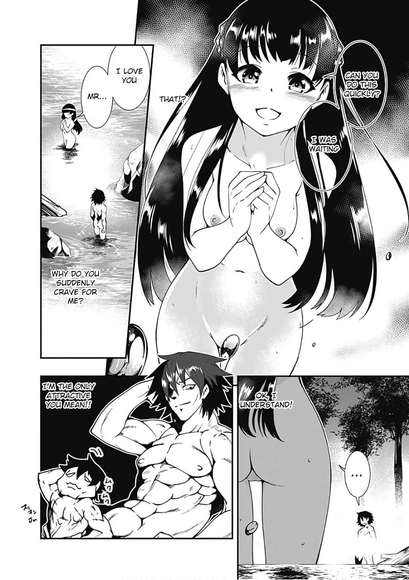 Jichou shinai Motoyuusha no Tsuyokute Tanoshii New Game Chapter 17 page 12 - Chapter 17: (Lewd Edit)