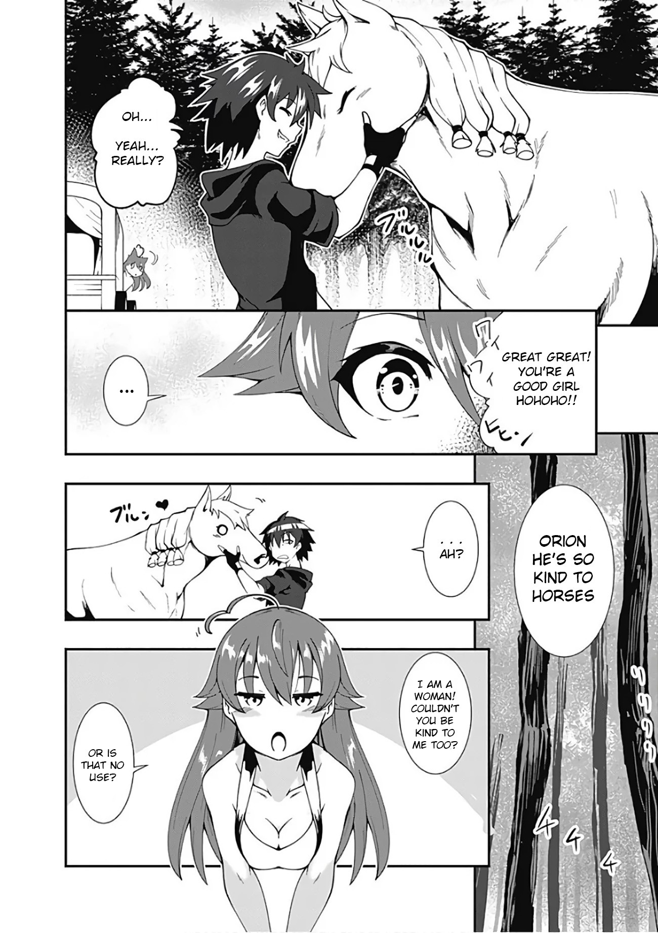 Jichou shinai Motoyuusha no Tsuyokute Tanoshii New Game Chapter 17 page 4 - Chapter 17: (Lewd Edit)