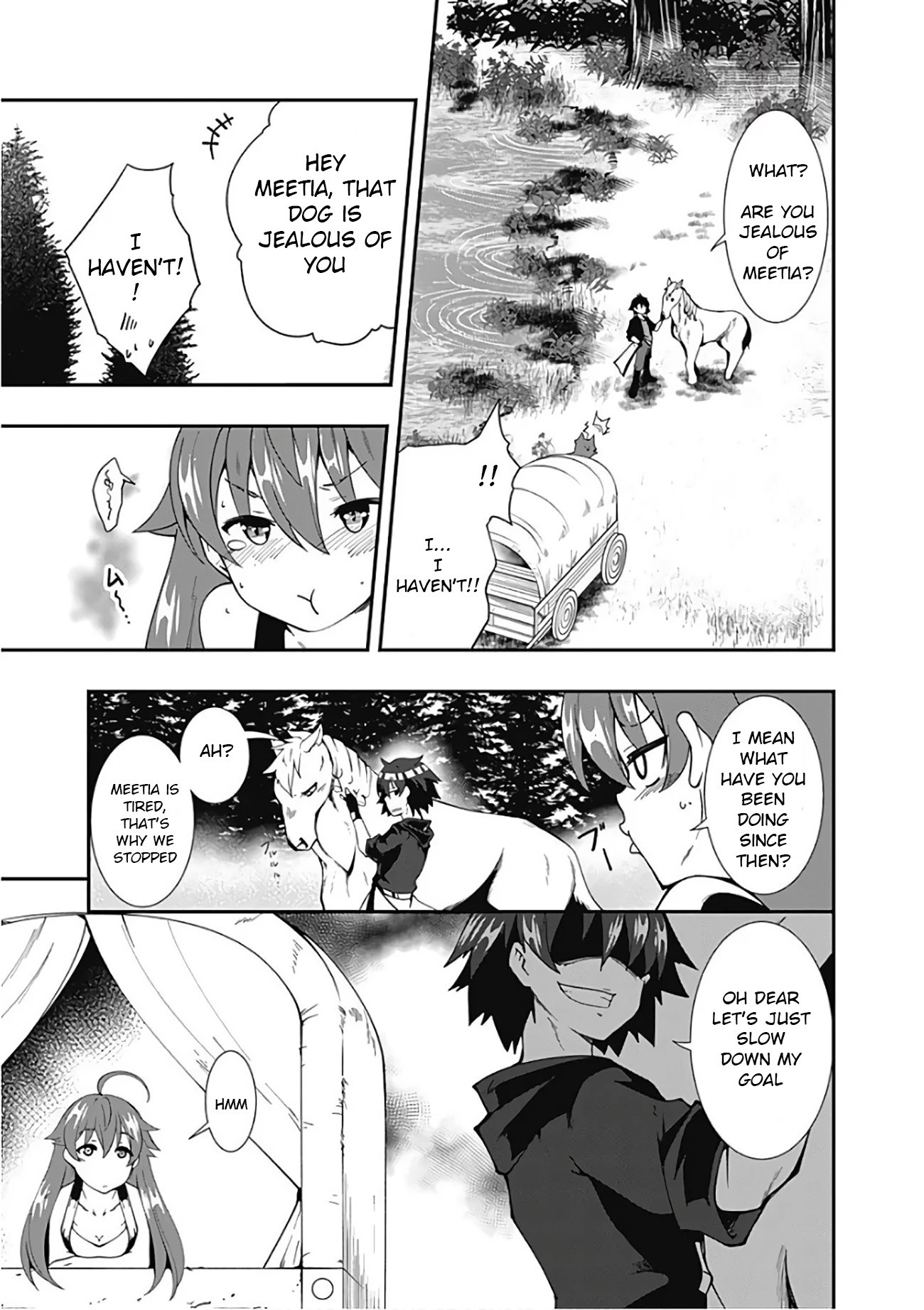 Jichou shinai Motoyuusha no Tsuyokute Tanoshii New Game Chapter 17 page 5 - Chapter 17: (Lewd Edit)