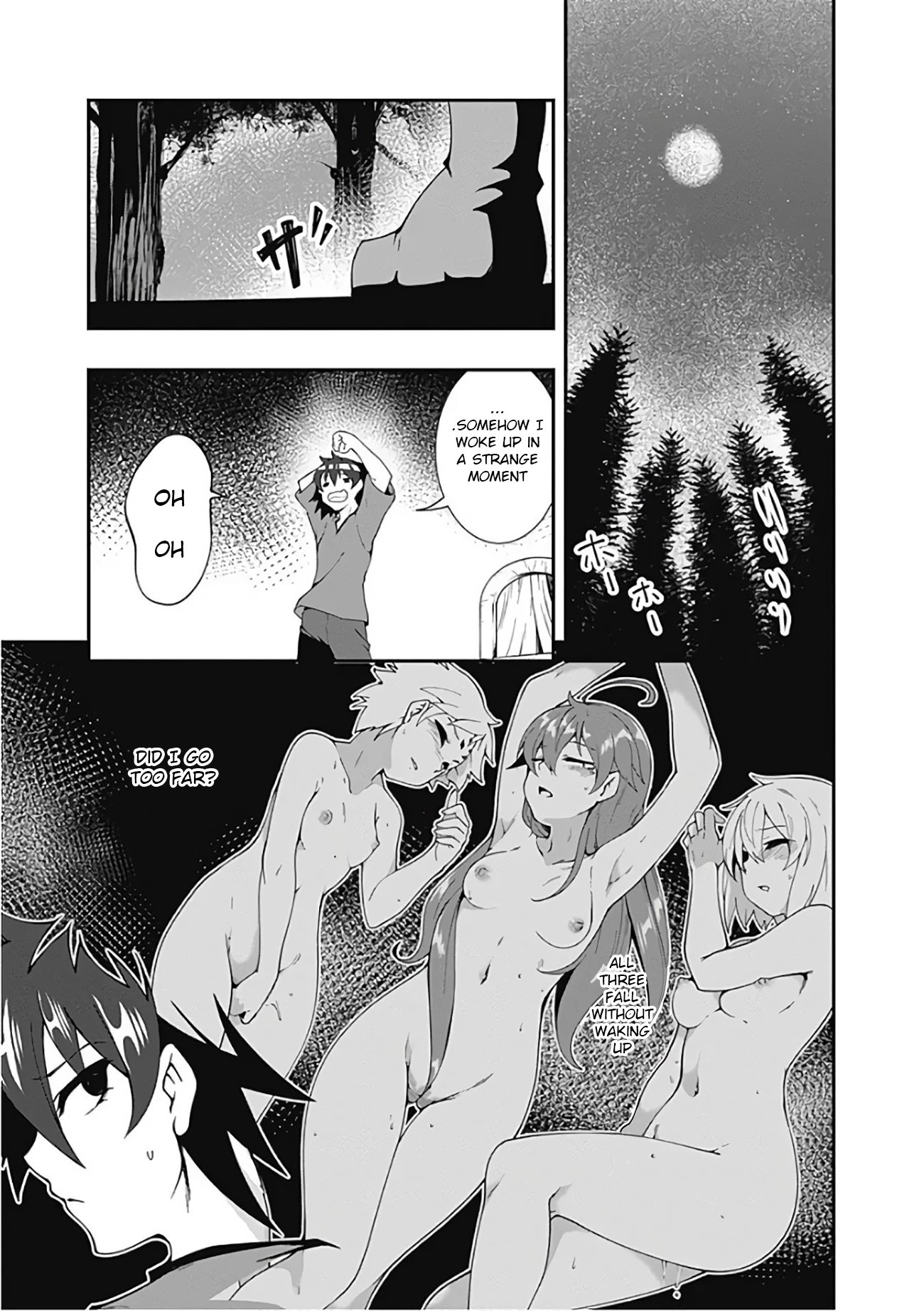 Jichou shinai Motoyuusha no Tsuyokute Tanoshii New Game Chapter 17 page 7 - Chapter 17: (Lewd Edit)