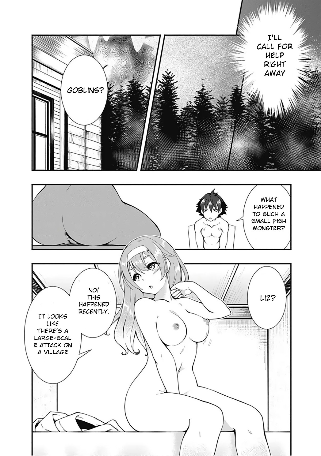 Jichou shinai Motoyuusha no Tsuyokute Tanoshii New Game Chapter 20 page 3 - Chapter 20: (Lewd Edit)