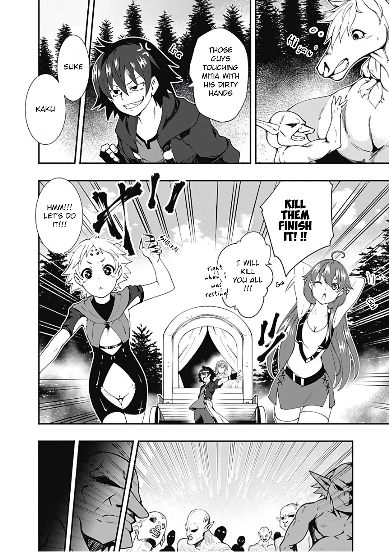Jichou shinai Motoyuusha no Tsuyokute Tanoshii New Game Chapter 20 page 7 - Chapter 20: (Lewd Edit)