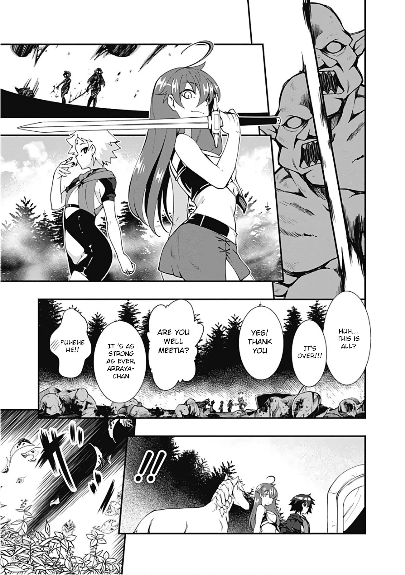 Jichou shinai Motoyuusha no Tsuyokute Tanoshii New Game Chapter 20 page 8 - Chapter 20: (Lewd Edit)