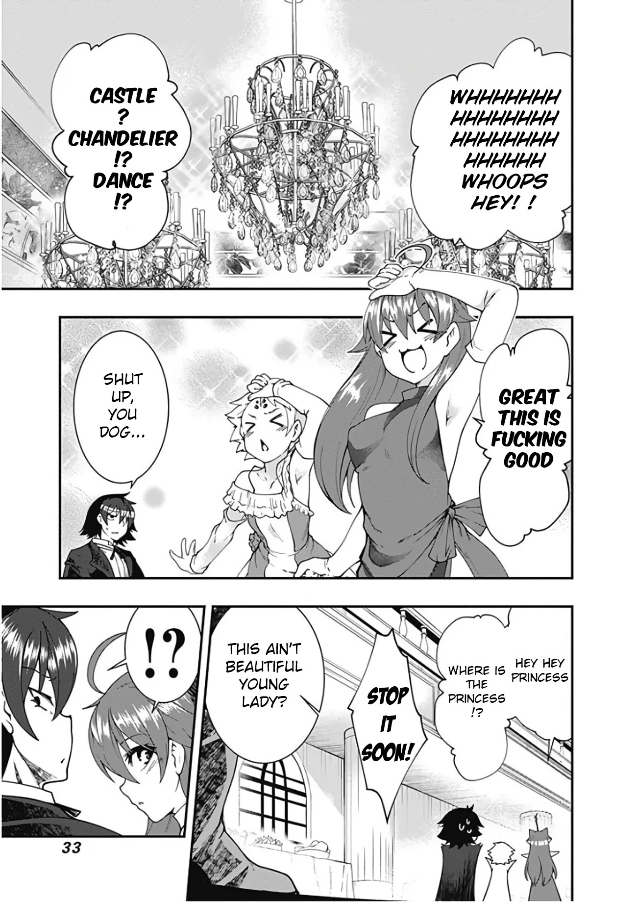 Jichou shinai Motoyuusha no Tsuyokute Tanoshii New Game Chapter 24 page 12 - Chapter 24: (Lewd Edit)